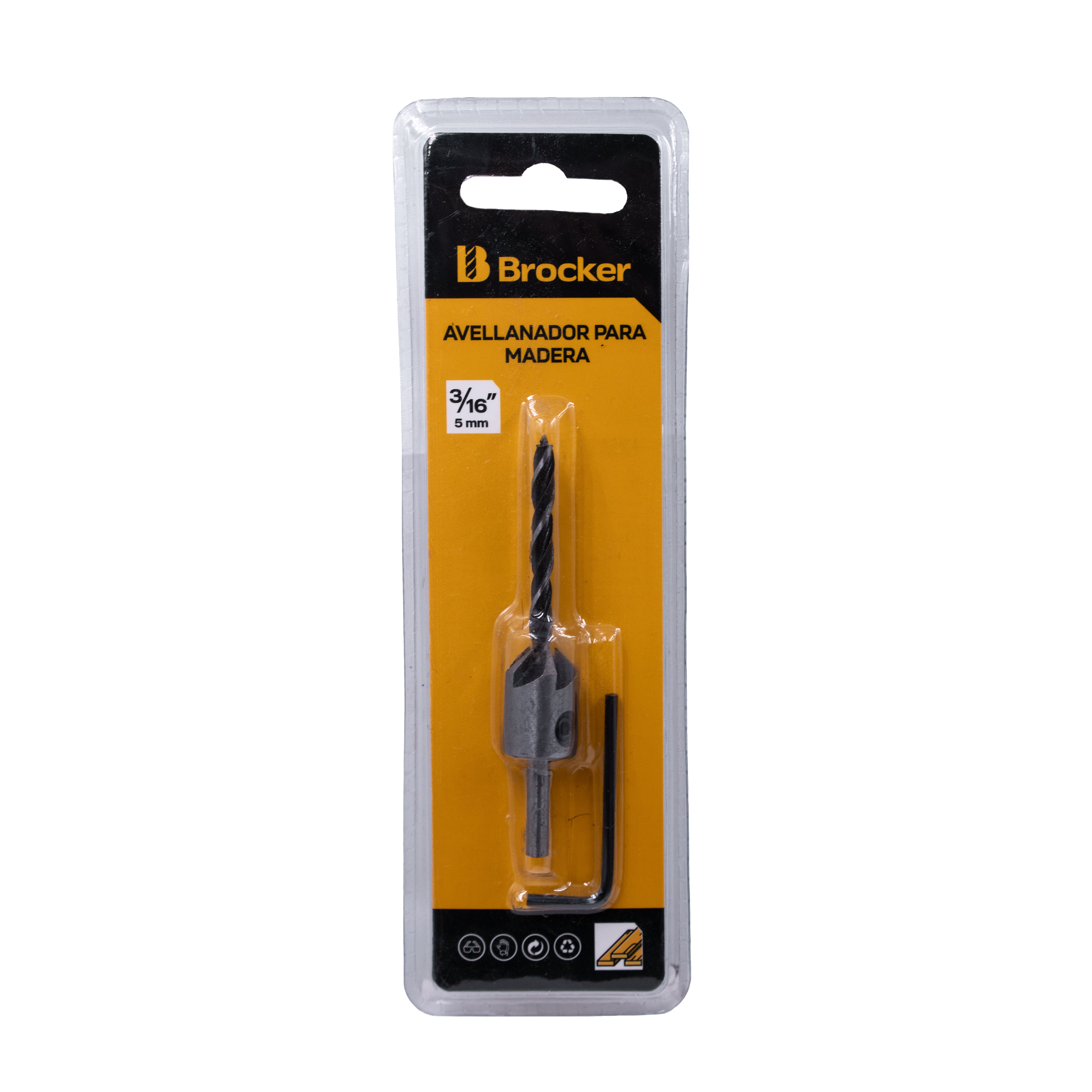 AVELLANADOR PARA MADERA 1/8