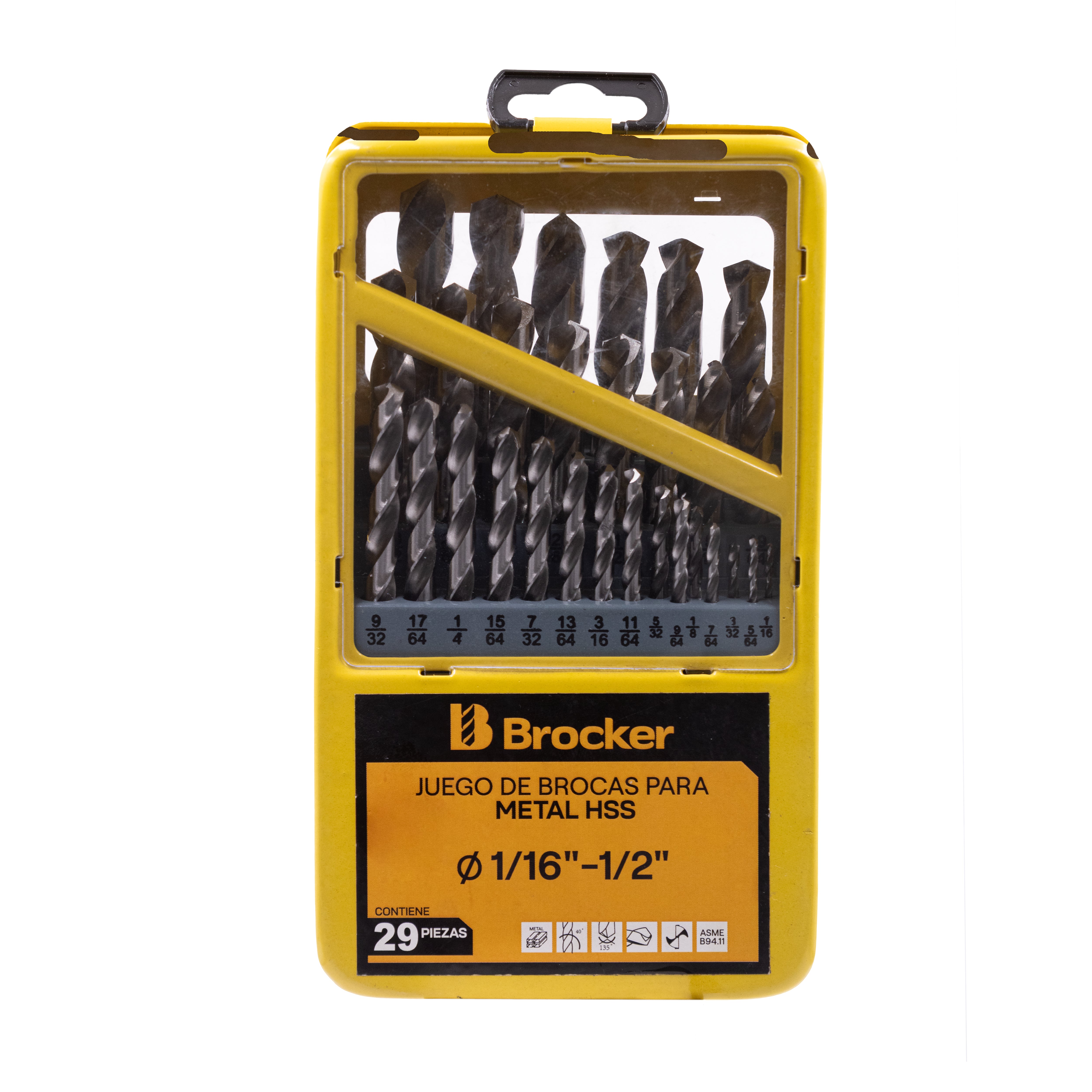 JUEGO DE BROCAS PARA METAL