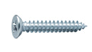 TORNILLOS AUTORROSCANTES CABEZA PLANA CORTADA 6 -10