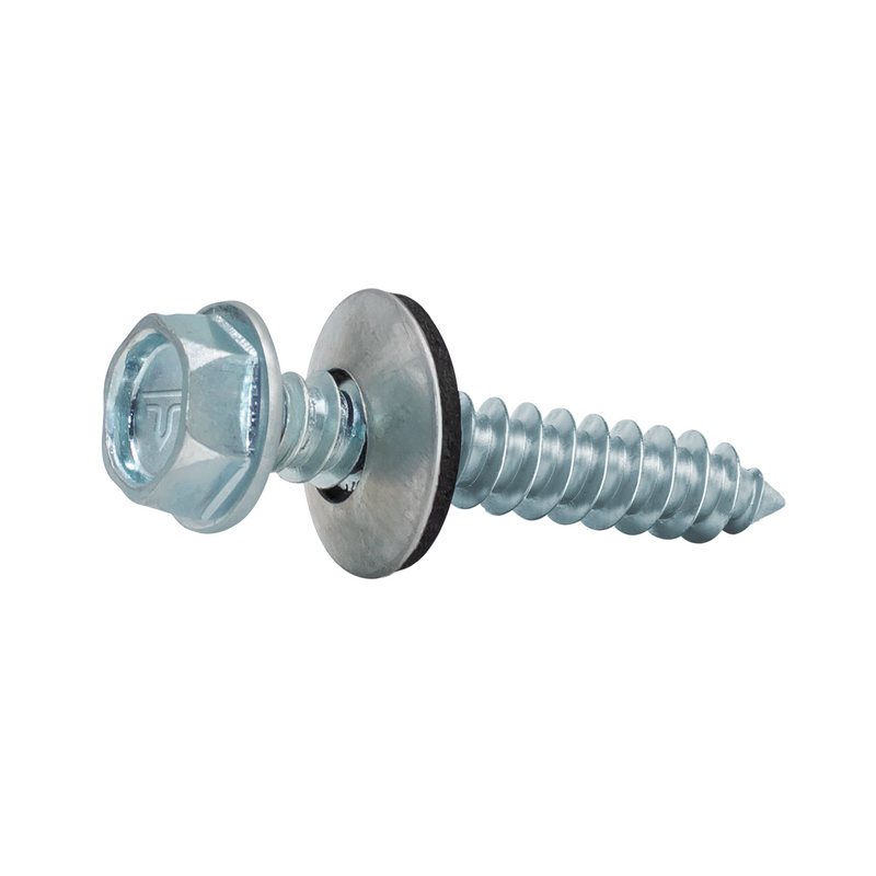 AUTORROSCANTE HEXAGONAL CON ARANDELA - ZINCADO - DIAMETRO