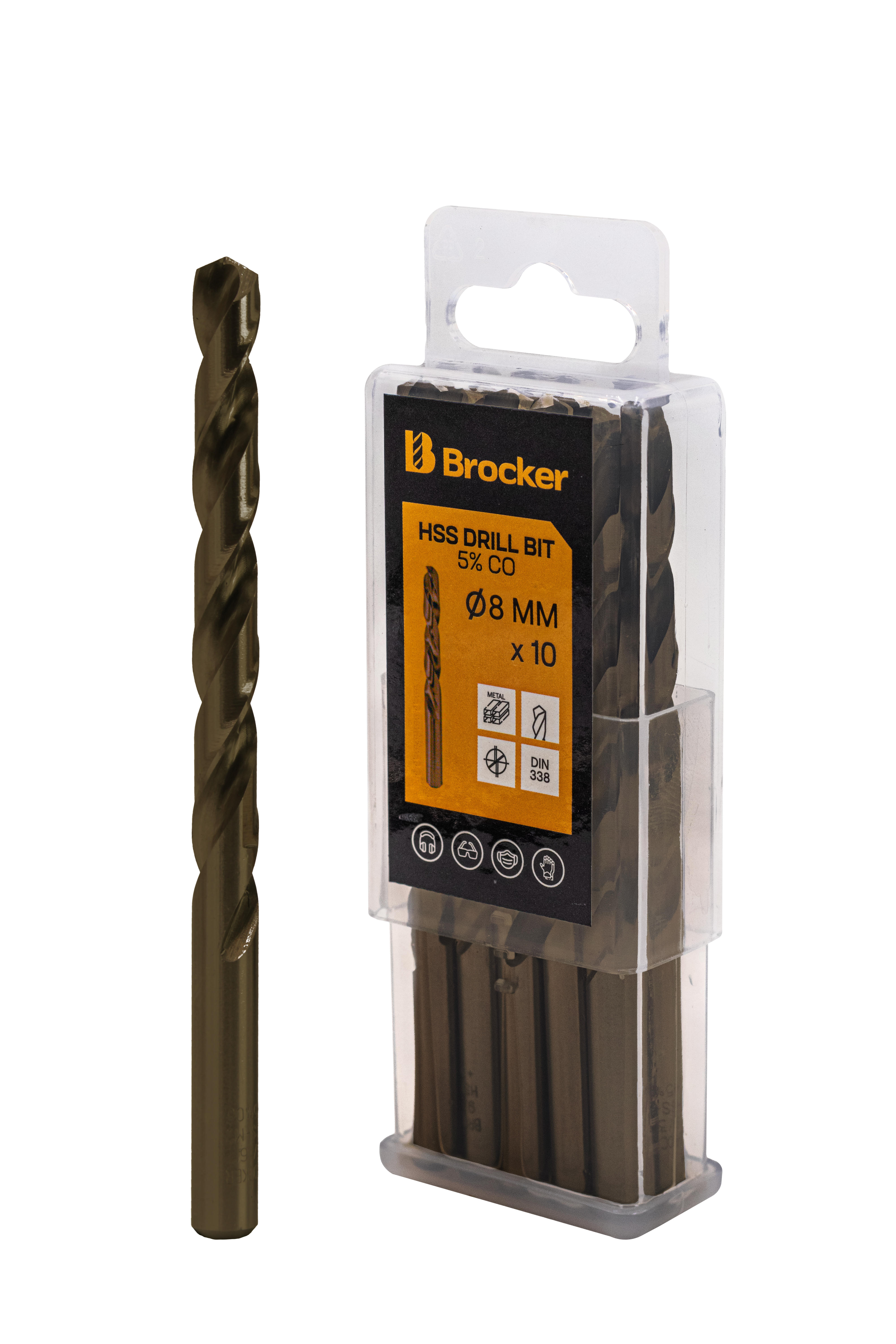 BROCAS HSS - M2 - PULGADA - AMBAR