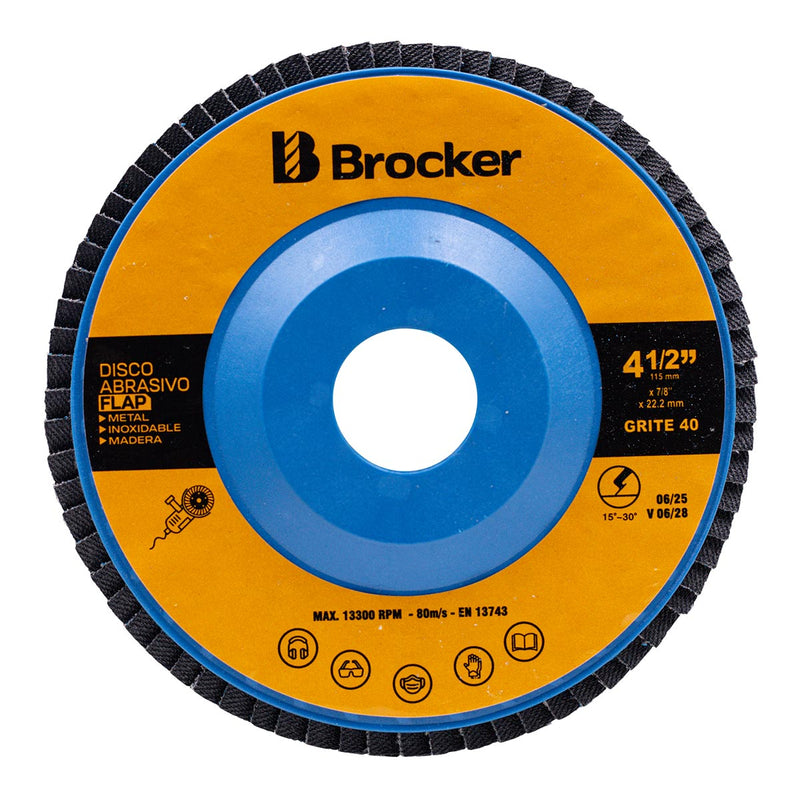 DISCO ABRASIVO FLAP