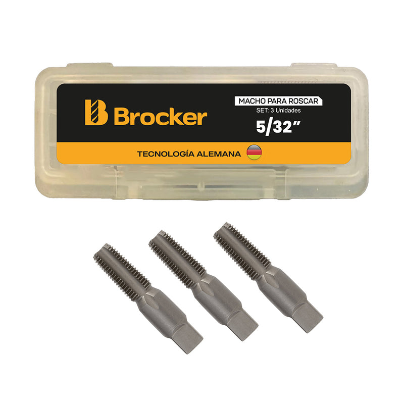 JUEGO DE MACHOS ACERO HSS - MILIMÉTRICO