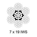 CABLES ALMA DE ACERO - GALVANIZADO