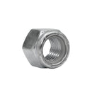 TUERCA CON SEGURO NYLON UNC - INOXIDABLE 304 - DIAMETRO 1/4