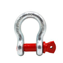 GRILLETES TIPO LIRA FORJADO PIN ROJO