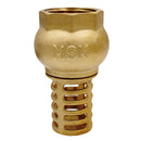 VÁLVULAS CHECK DE PIE - COMPUERTA DE BRONCE C/CANASTILLA