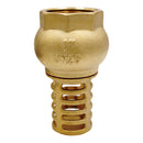 VÁLVULAS CHECK DE PIE - COMPUERTA DE BRONCE C/CANASTILLA