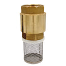 VÁLVULAS CHECK DE PIE - COMPUERTA DE PLASTICO C/CANASTILLA