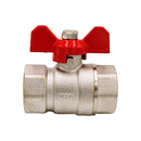 VÁLVULAS ESFÉRICAS MARIPOSA HEMBRA - HEMBRA