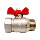 VÁLVULAS ESFÉRICAS MARIPOSA HEMBRA - MACHO