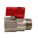 VÁLVULAS ESFÉRICAS MINI HEMBRA - MACHO